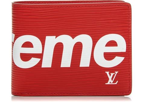 lv supreme wallet|supreme louis vuitton wallet stockx.